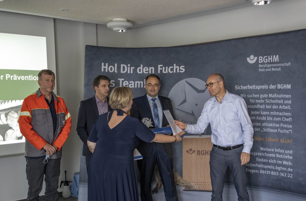 “Schlauer Fuchs” a FERALPI STAHL: premio per la formazione sulla sicurezza