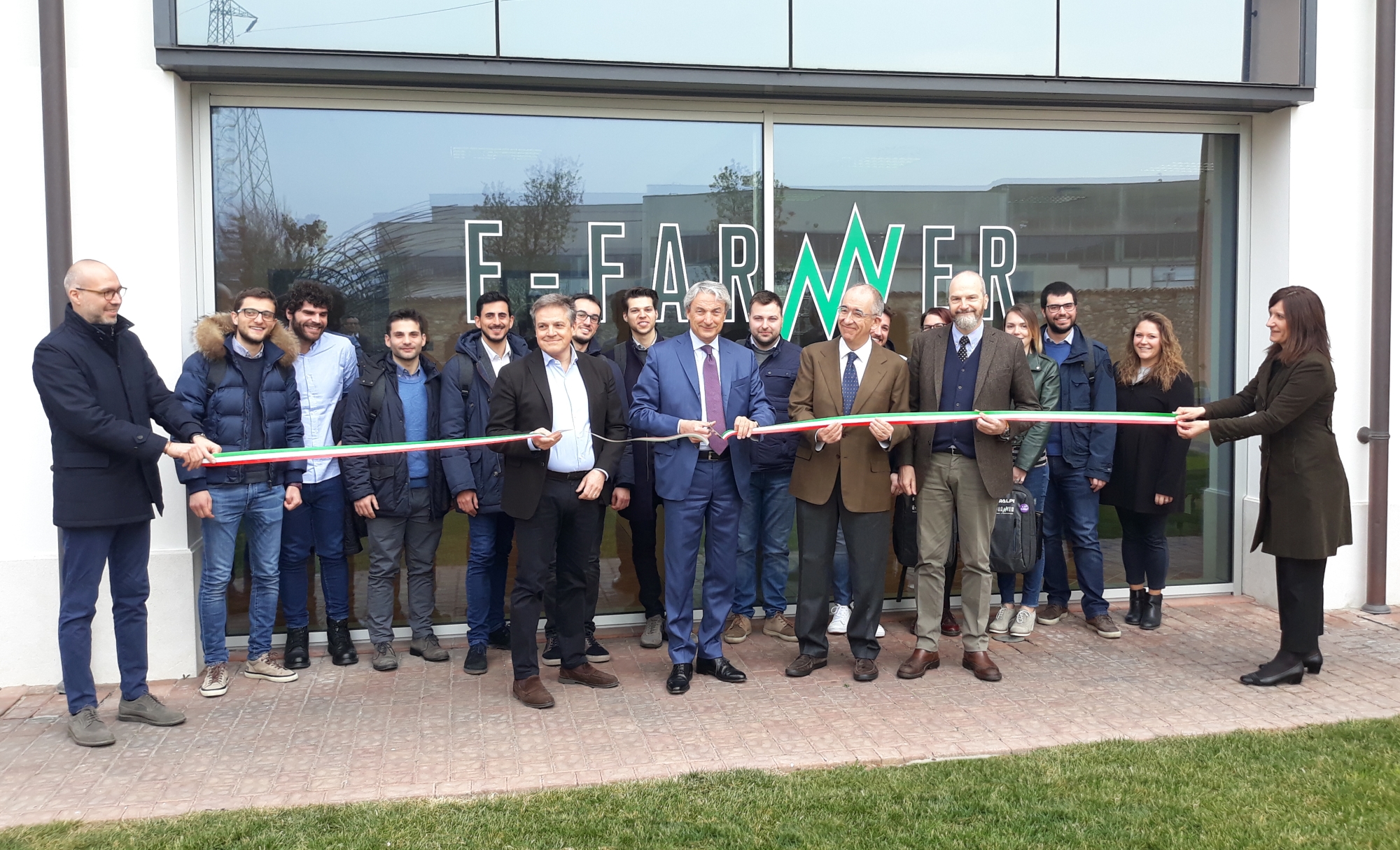 L’inaugurazione della e-Farmer House nella sede del Gruppo Feralpi