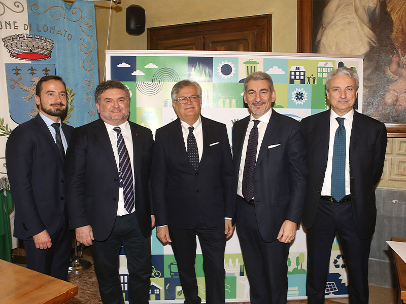 Inaugurazione del progetto "Teleriscaldamento" a Lonato