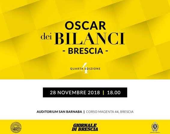 Locandina "Oscar dei bilanci - Brescia"