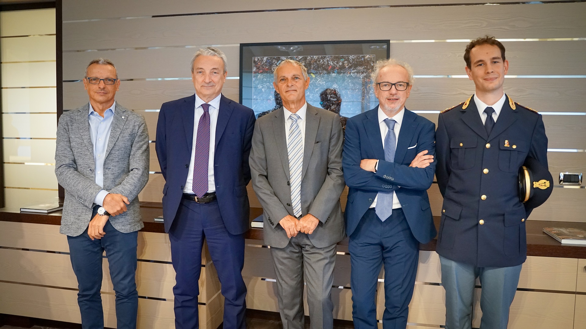 Visita questore brescia feralpi group