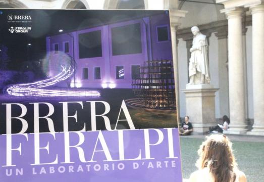 Feralpi a Brera: evento di chiusura del “laboratorio d’arte”