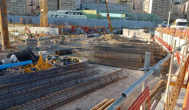 Mareterra - Feralpi steel in Monte Carlo in a development that combines nature, technology and beauty