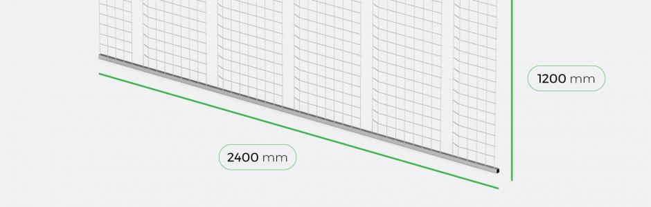 Gitterplatten zur Absturzsicherung
